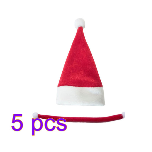 5pcs-set-miniature-santa-hat-for-3d-metal-puzzle-kits