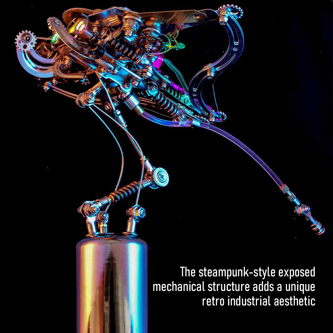 Mechanical Manta Ray 3D Steampunk Metal Kits 422PCS