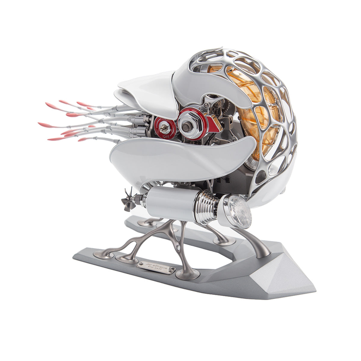 Build Your Own Working Nautilus Kits Kinetic Mechanical High-End 3D Metal DIY Sculpture with Light Pre-order