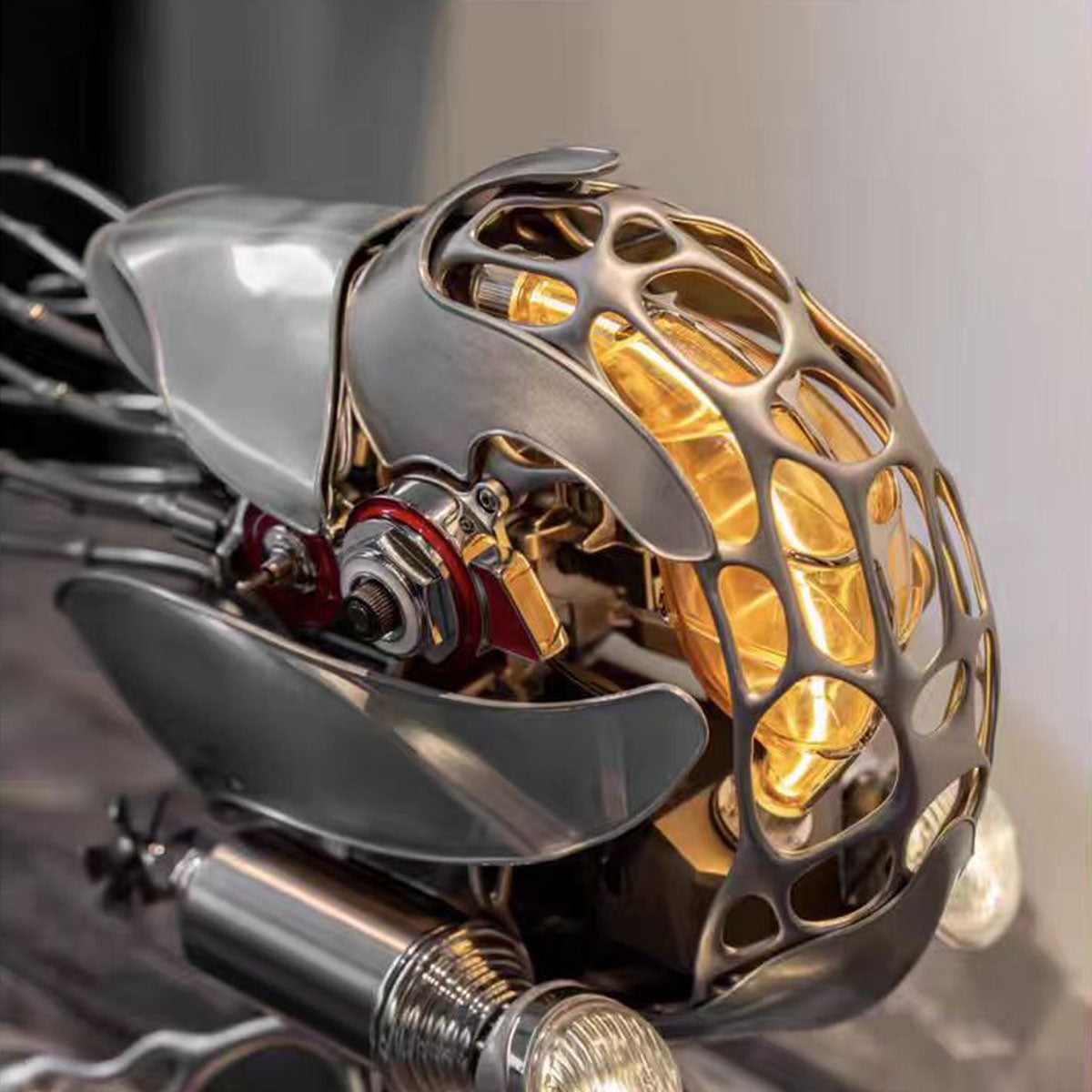 Build Your Own Working Nautilus Kits Kinetic Mechanical High-End 3D Metal DIY Sculpture with Light Pre-order