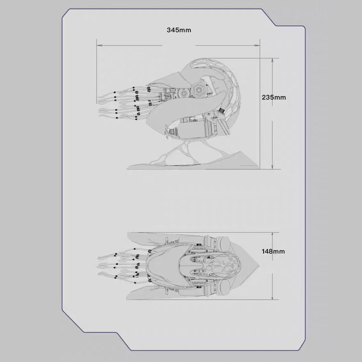 Build Your Own Working Nautilus Kits Kinetic Mechanical High-End 3D Metal DIY Sculpture with Light Pre-order