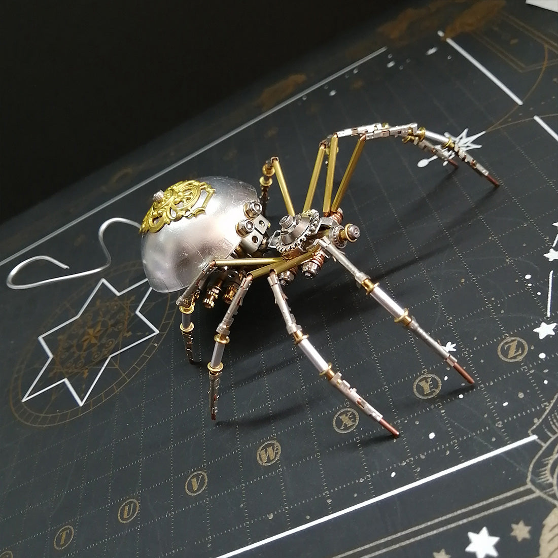 Mother Spider 3D Metal Model Building Kits Steampunk Insect