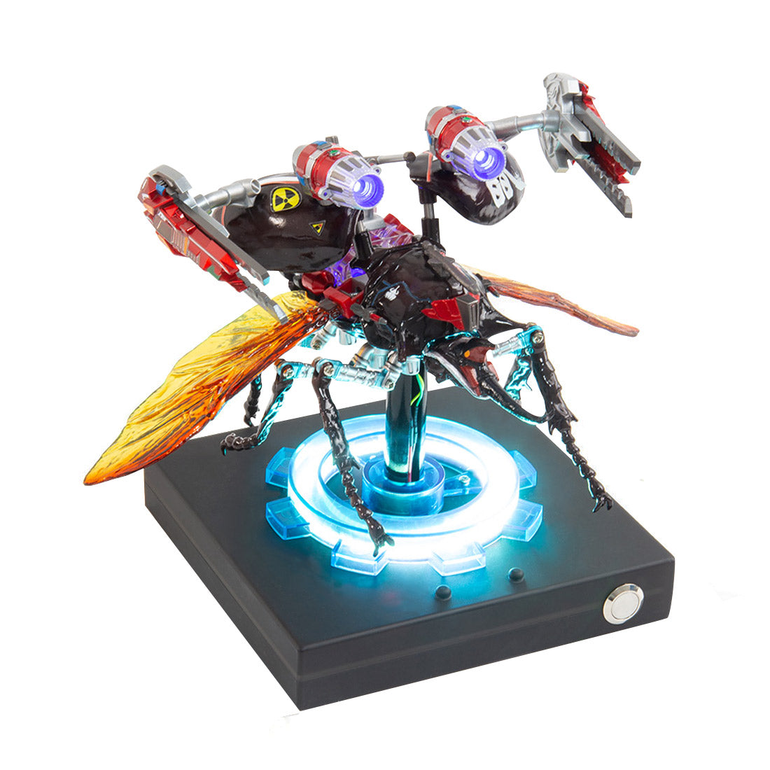 V8-Powered Rhino-beetle Mech with Moveable Wings Plastic Model Building Kits