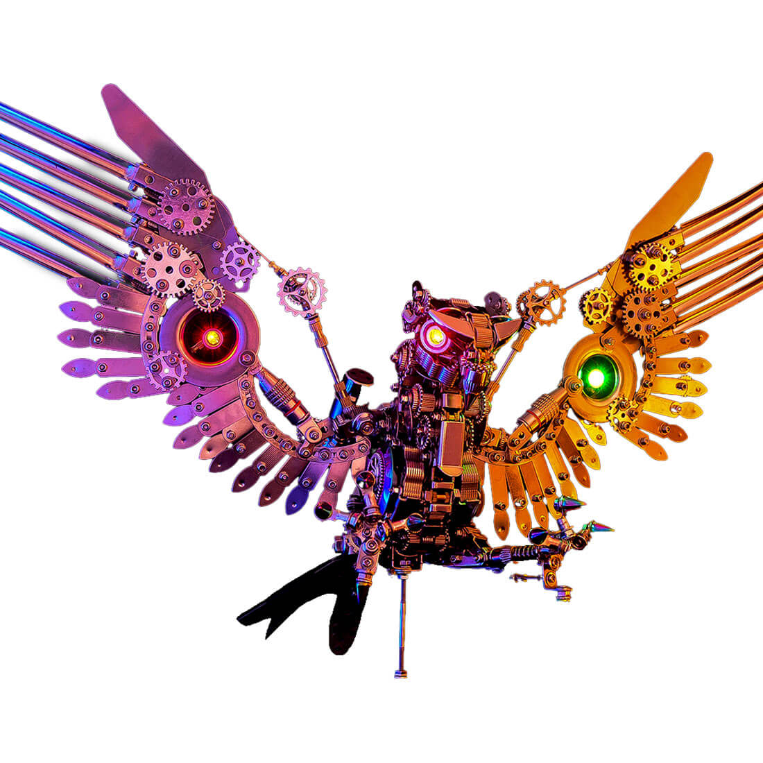 punk-swooping-gyrfalcon-3d-diy-metal-model-kits-difficult-puzzle-1800-pcs