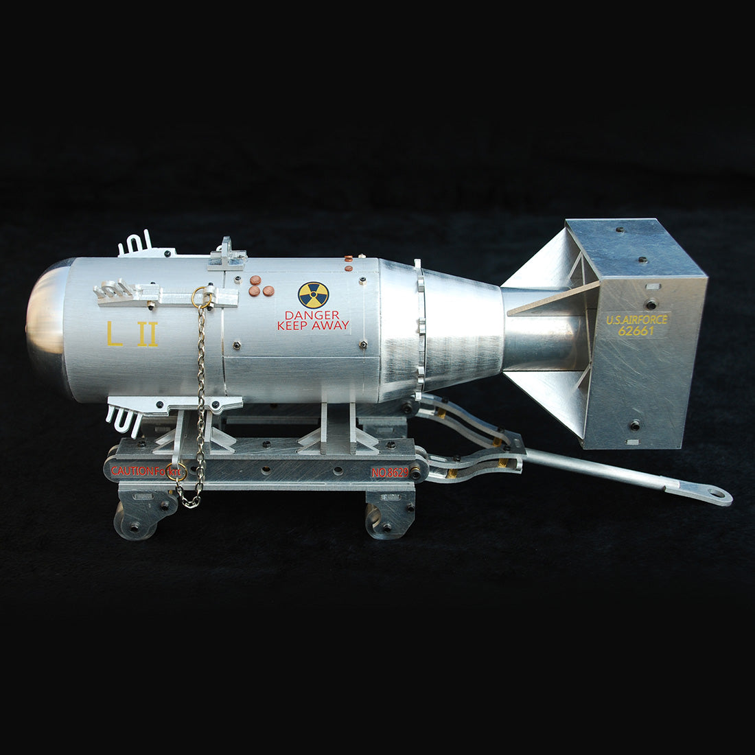 WWII 1/12 Scale Atomic Bomb 3D Metal Model Military Assembly Toy