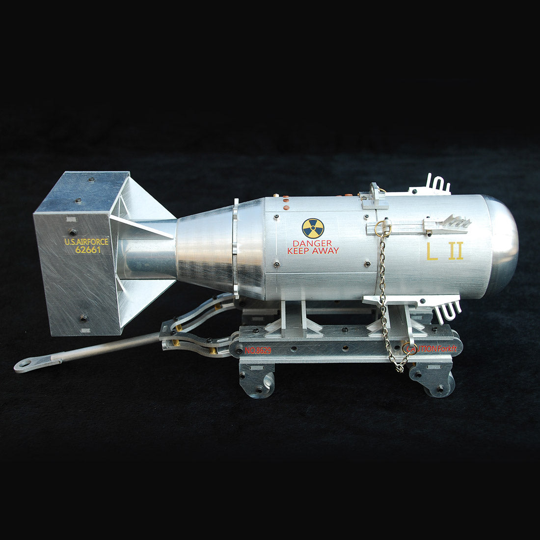 WWII 1/12 Scale Atomic Bomb 3D Metal Model Military Assembly Toy
