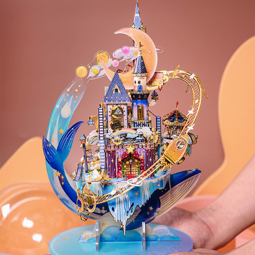 236PCS+ 3D Metal Model Star Playground Assembly Kit