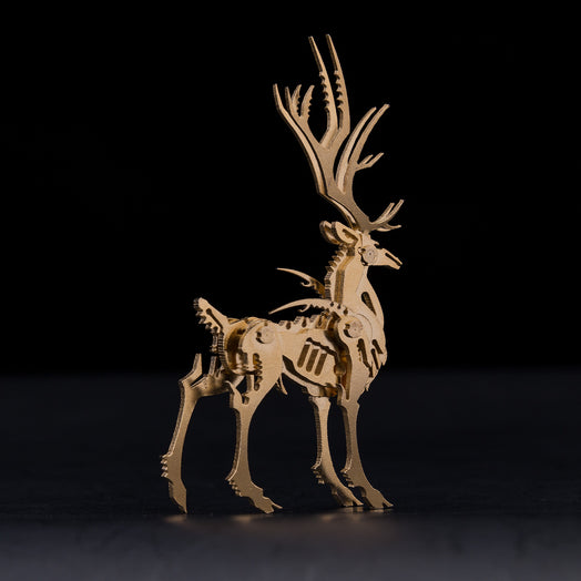 cs+ 200PDIY 3D Assembling Ornament Christmas Elk Model