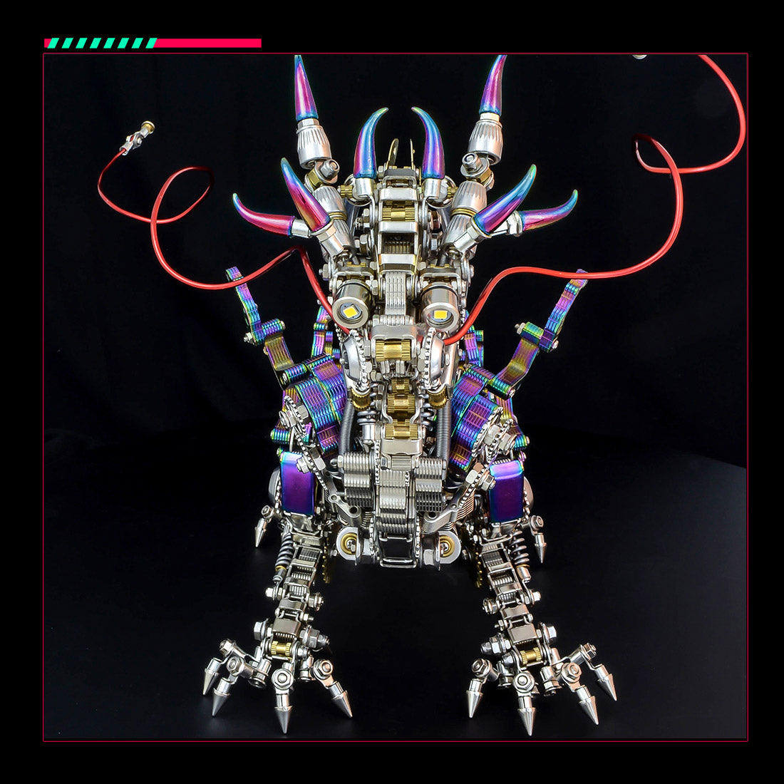 2030+PCS Punk Mechanical Metal Large Dragon Model Kit Difficult Puzzle
