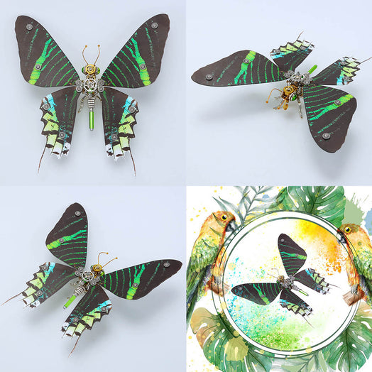 Steampunk Butterfly Metal Model Kits Seven Days Of Advent Calendar