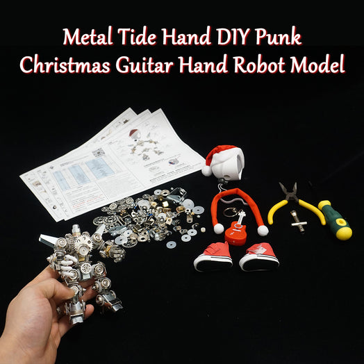 Build a Mechanical Santa Clause DIY Kits 3D Metal Puzzle