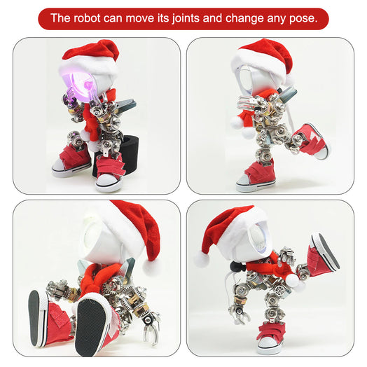 Build a Mechanical Santa Clause DIY Kits 3D Metal Puzzle