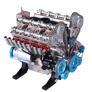 V8 Engine TECHING 3D Metal Mechanical Engine Model Science Experiment