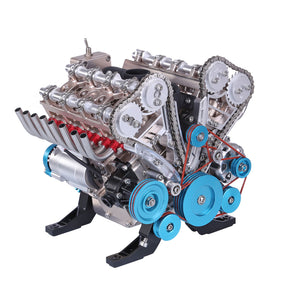 V8 Engine TECHING 3D Metal Mechanical Engine Model Science Experiment